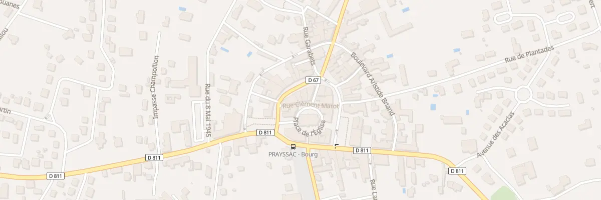 Plan du 11 Pl de l’Eglise à Prayssac