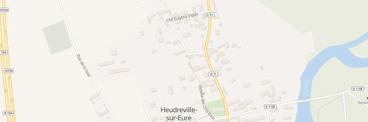 Plan du 3 Rue du Bout des Clos à Heudreville-sur-Eure