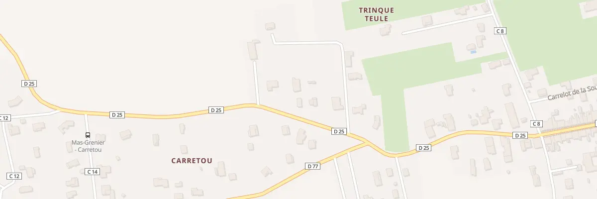Plan du 5319 Trinque Teule à Mas-Grenier