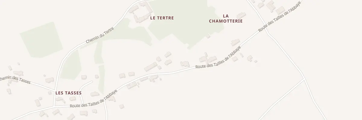 Plan du 21 Rte des Tailles de l’Abbaye à Lignières