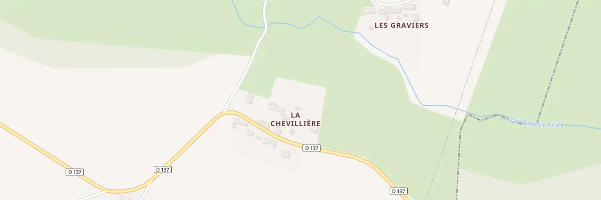 Plan du 3 La Chevilliere à Mottereau