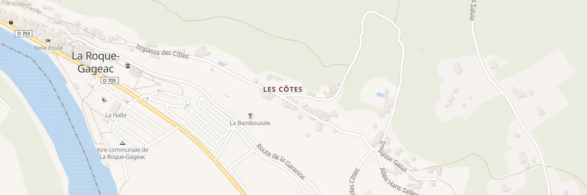 Plan du 16 Les Cotes à La Roque-Gageac