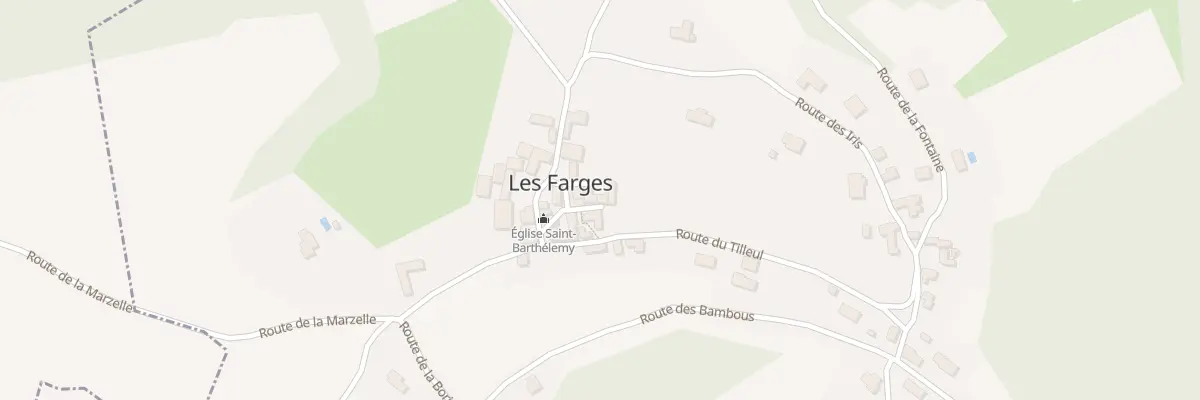 Plan du 33 Imp des Granges aux Farges