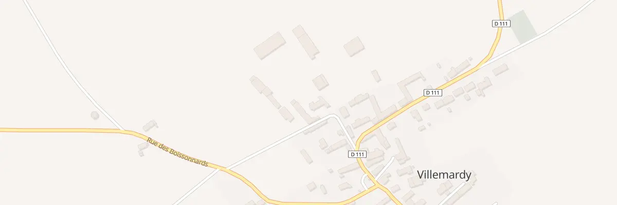 Plan du 3 Rue de la Crochetterie à Villemardy