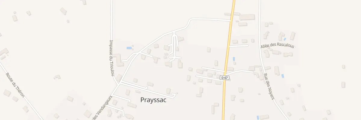 Plan du 5217F Rue des Vendangeurs à Prayssac