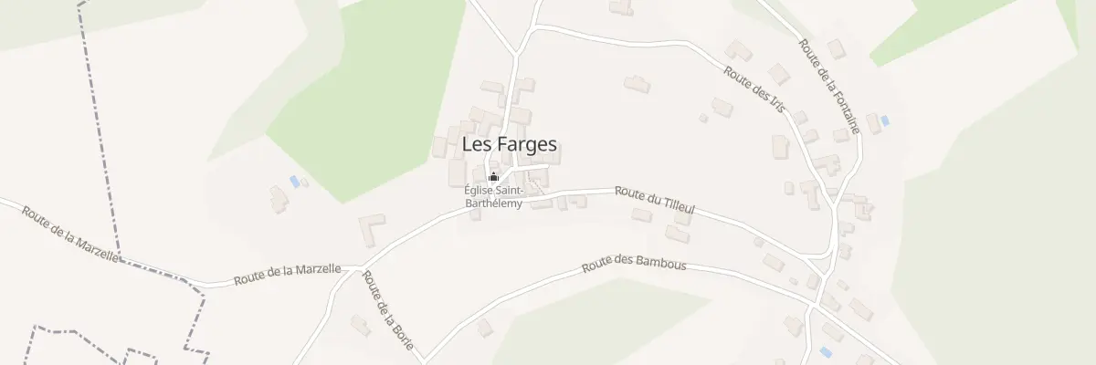 Plan du 710 Rte du Tilleul aux Farges