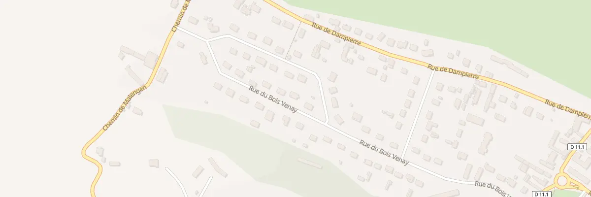 Plan du 28 Rue du Bois Venay à Saint-Lubin-des-Joncherets