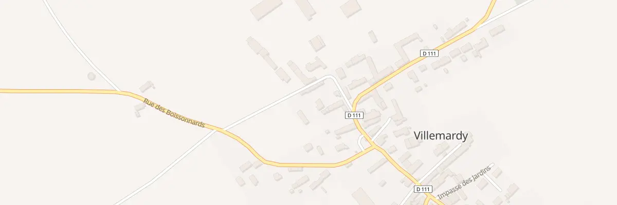 Plan du 4 Rue de la Crochetterie à Villemardy