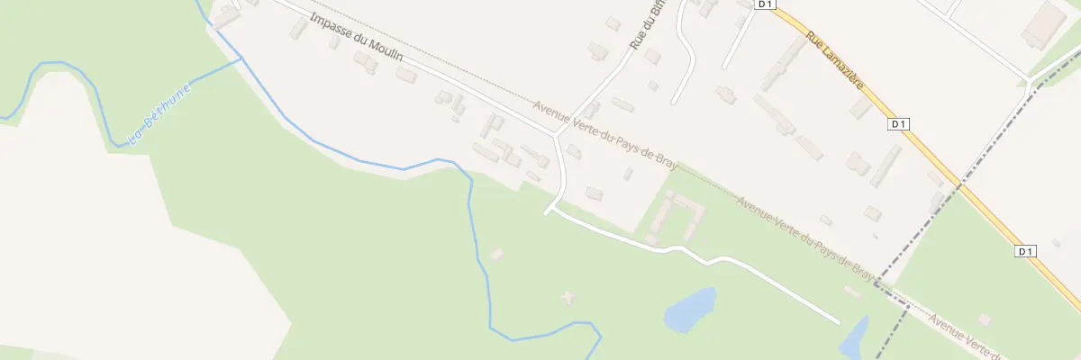 Plan du 234 Rue du Biffret à Saint-Aubin-le-Cauf