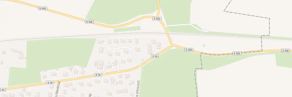 Plan du 1 Res Les Frenes à Ancourt