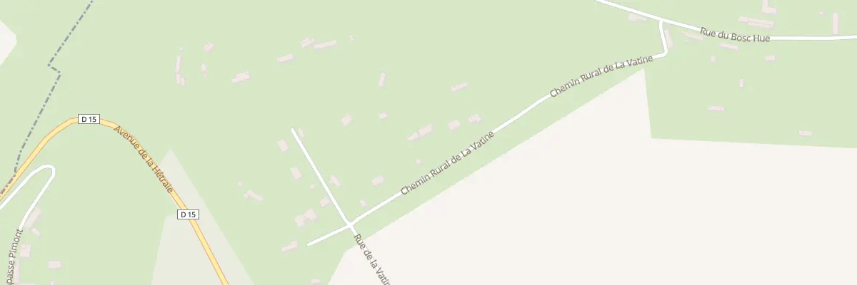 Plan du 93 Che Rural La Vatine à La Crique