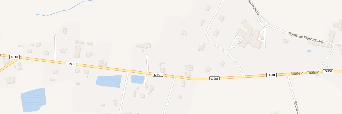 Plan du 8 Rte du Chalard à Saint-Yrieix-la-Perche