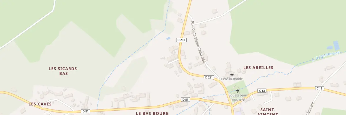 Plan du 3 Imp de la Barillerie à Céré-la-Ronde