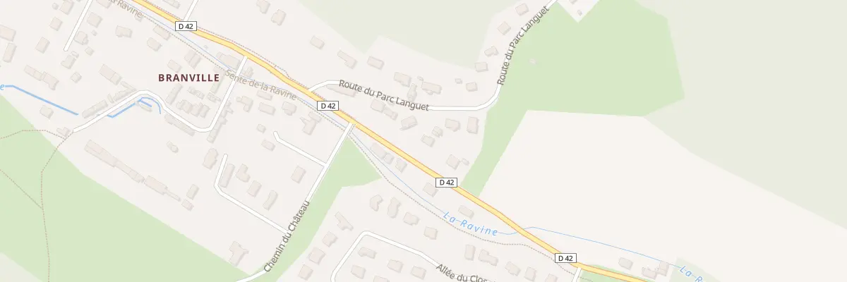 Plan du 144 Rte du Parc Languet à Saint-Aubin-Épinay