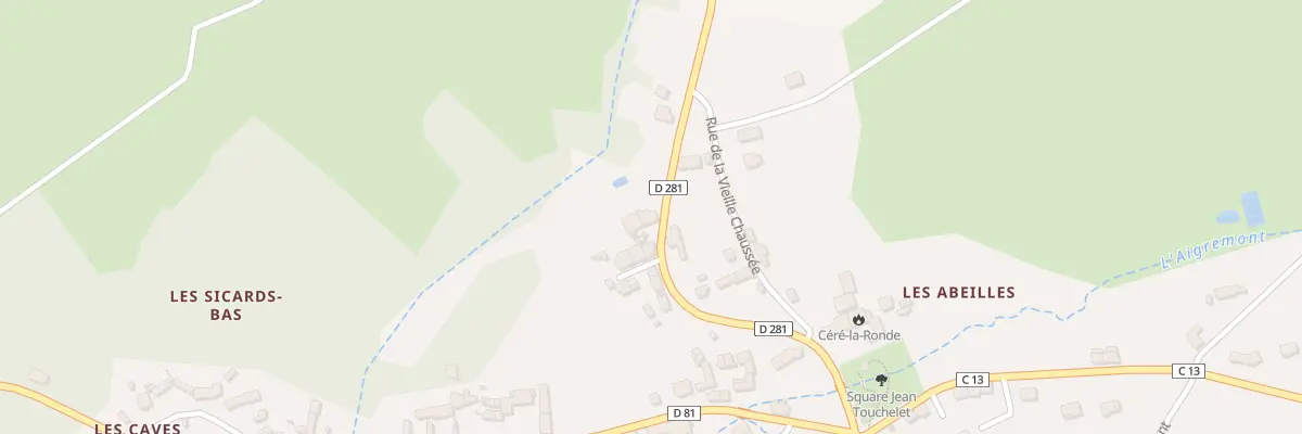 Plan du 6 Rue Agnes Sorel à Céré-la-Ronde