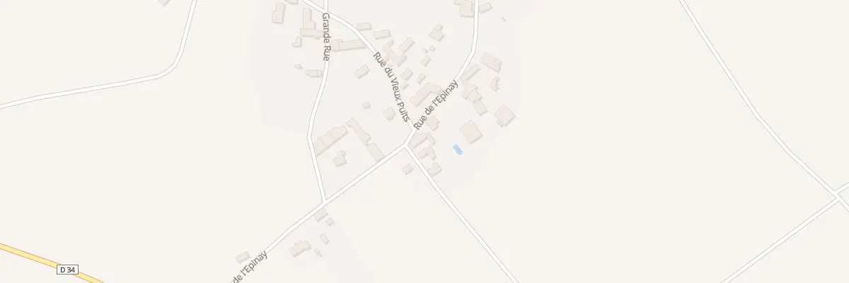 Plan du 10 Rue de l’Epinay à Renay