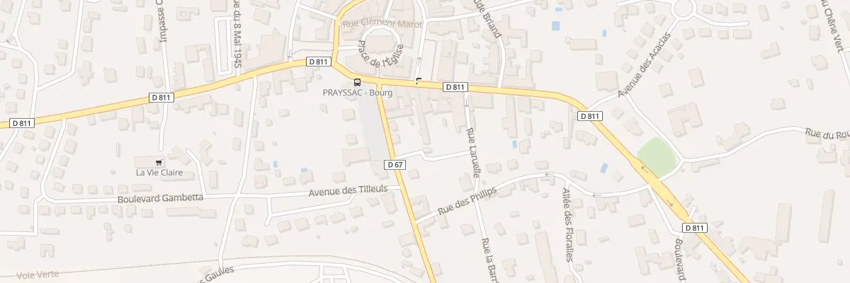 Plan du 4 Av Marechal Bessieres à Prayssac