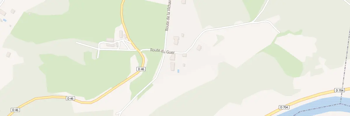 Plan du 96 Rte du Guer aux Farges