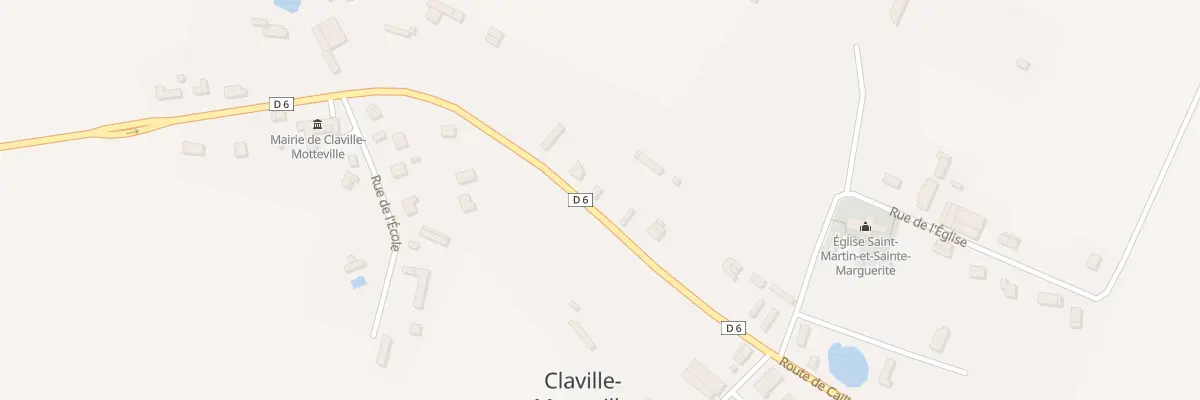 Plan du 5022 Le Village à Claville-Motteville