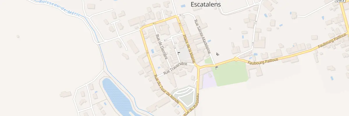 Plan du 32 Pl de la Mairie à Escatalens