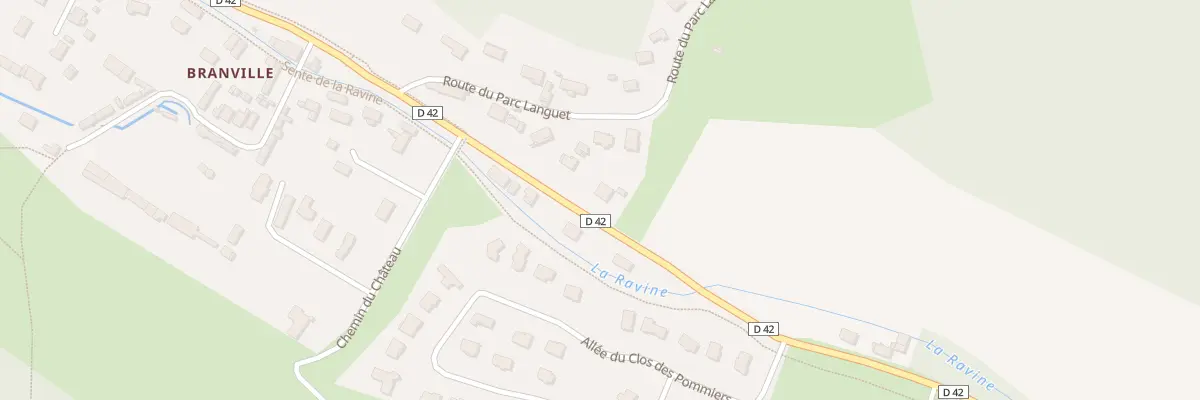 Plan du 3072 Rte de Lyons la Foret à Saint-Aubin-Épinay