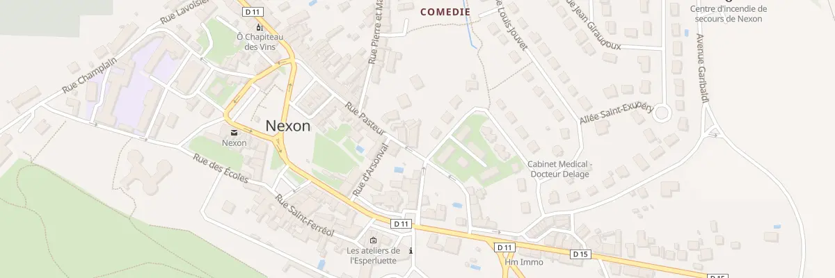 Plan du 27B Rue Pasteur à Nexon