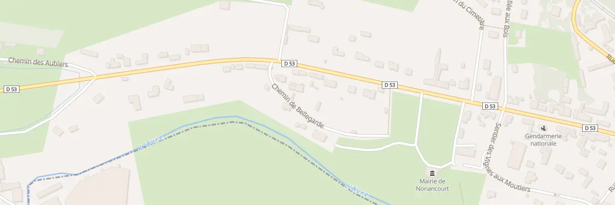 Plan du 378 Les Aubiers à Nonancourt