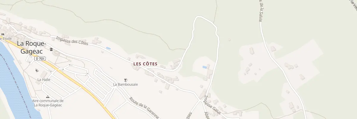 Plan du 19 Les Cotes à La Roque-Gageac