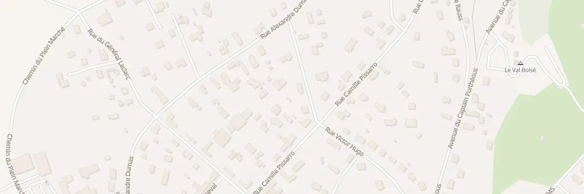 Plan du 8 Rue Victor Hugo à Petit-Caux