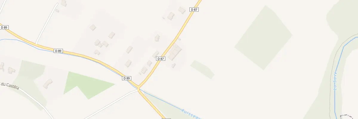 Plan du 61 Caouses à Menville