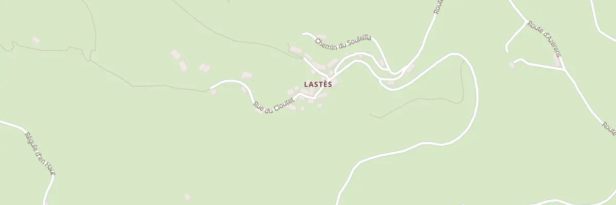 Plan du 109 Lastes à Erp