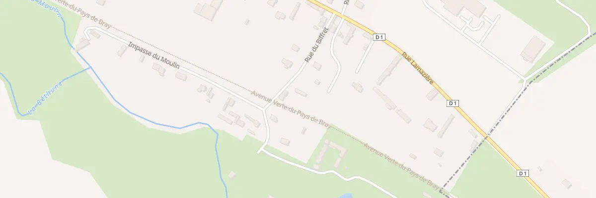 Plan du 113 Rue du Biffret à Saint-Aubin-le-Cauf