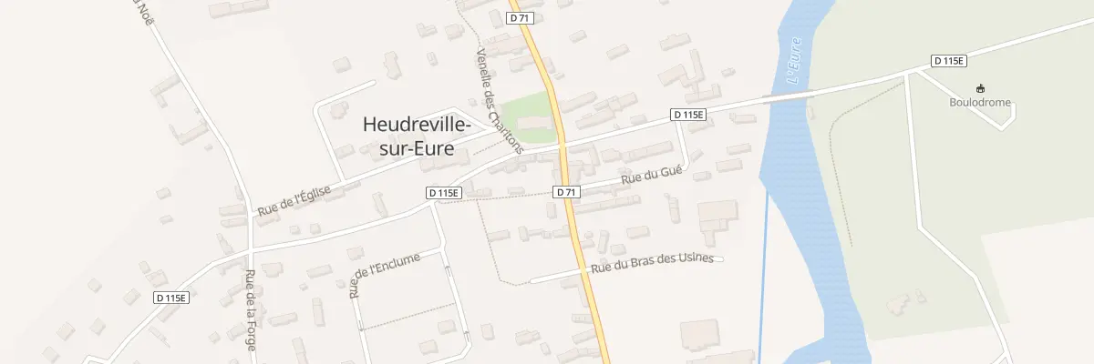 Plan du 2 Rue des Tilleuls à Heudreville-sur-Eure