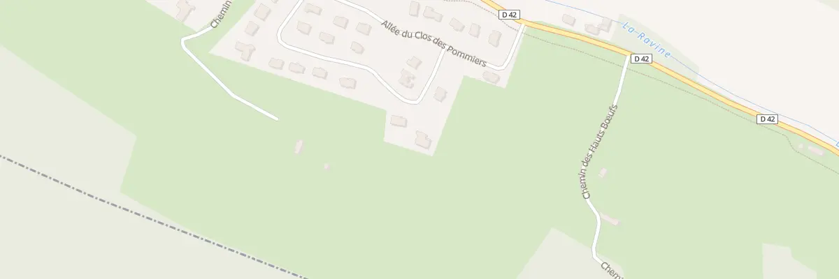 Plan du 550 All du Clos des Pommiers à Saint-Aubin-Épinay