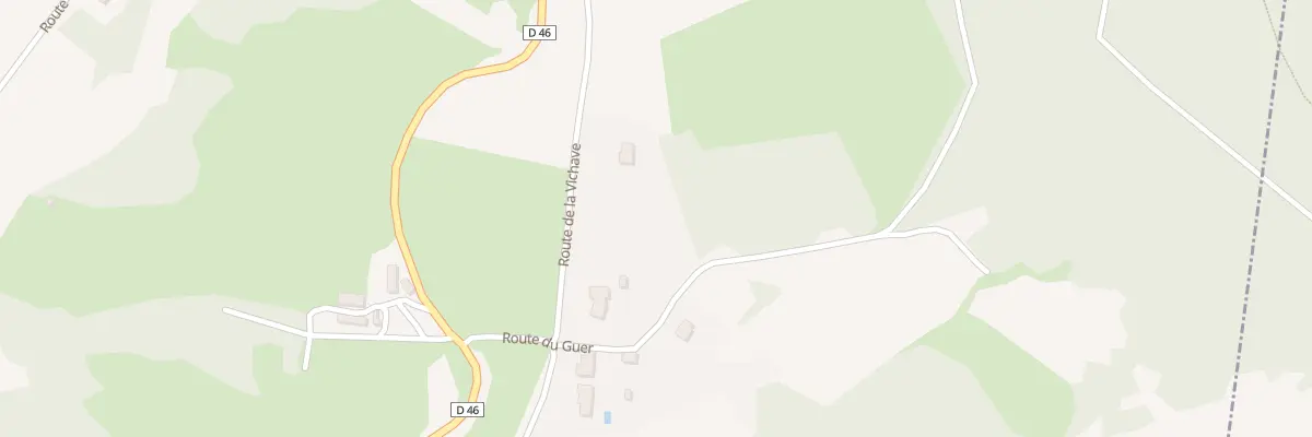Plan du 129 Rte du Guer aux Farges