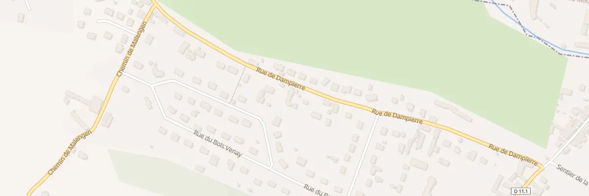Plan du 27 Rue de Dampierre à Saint-Lubin-des-Joncherets