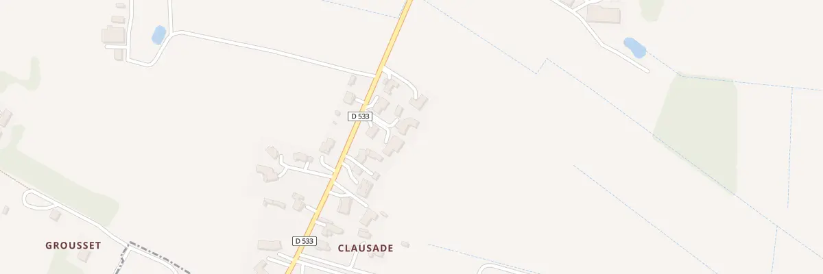 Plan du 2385 Rte de Fontenilles à Pujaudran