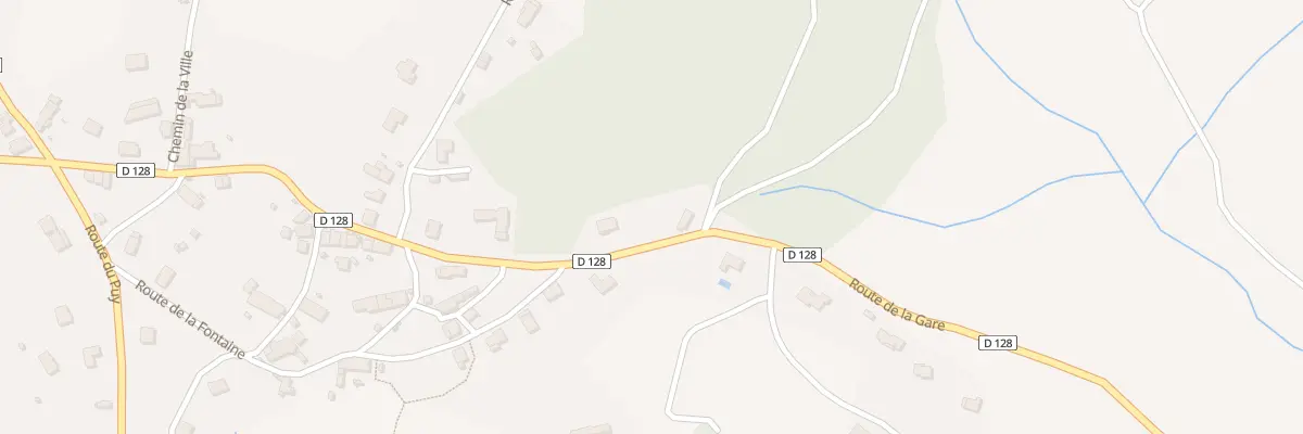 Plan du 4 Rte de la Gare à Saint-Jouvent