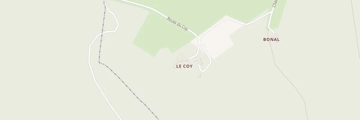 Plan du 5121 Les Combels de Coy à Goujounac