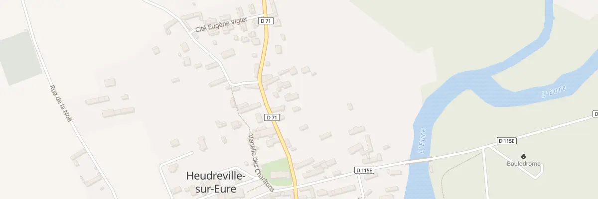 Plan du 14 Rue de l’Ancienne Poste à Heudreville-sur-Eure
