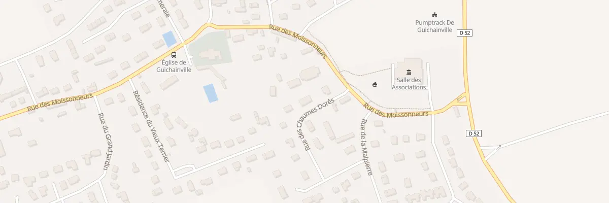 Plan du 4 Rue des Chaumes Dorés à Guichainville