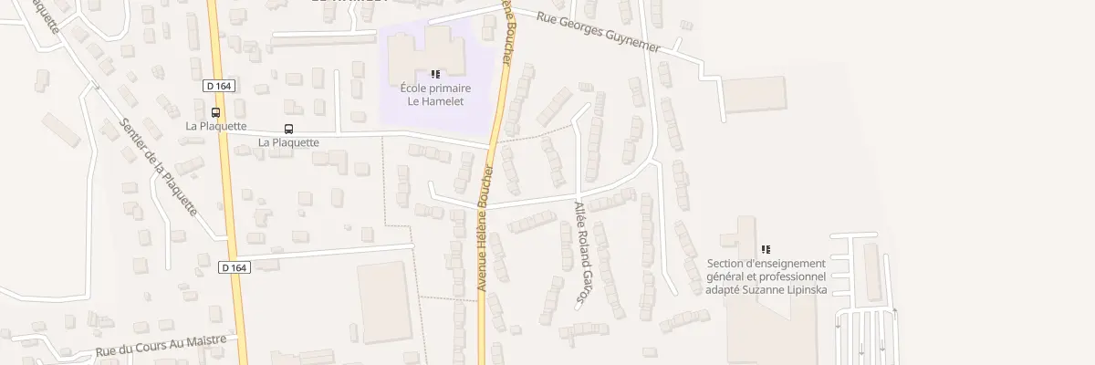Plan du 1 All Charles Nungesser à Louviers