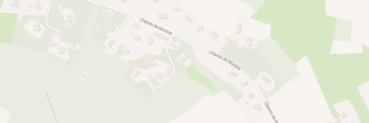 Plan du 631 Che de Montret à Menville