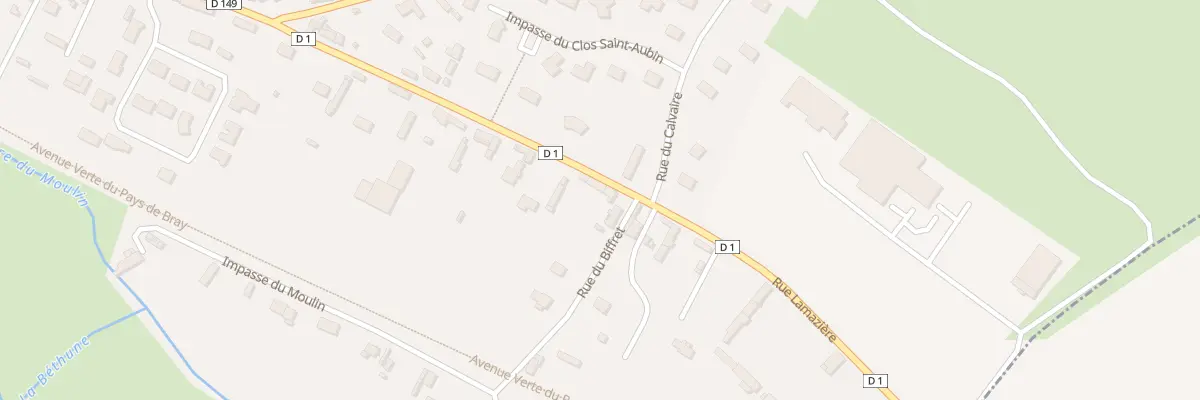 Plan du 286 Rue Lamaziere à Saint-Aubin-le-Cauf