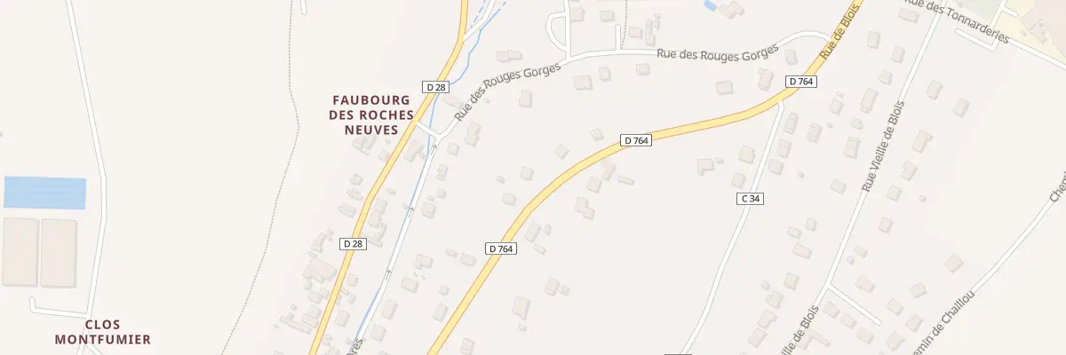 Plan du 67 Rue de Blois à Montrichard Val de Cher