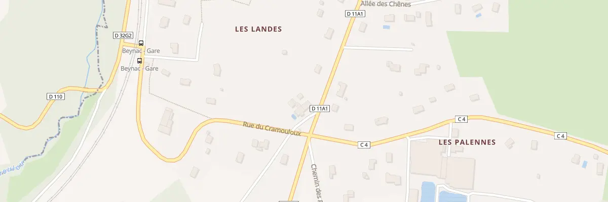Plan du 2 Rue du Cramouloux à Bosmie-l’Aiguille