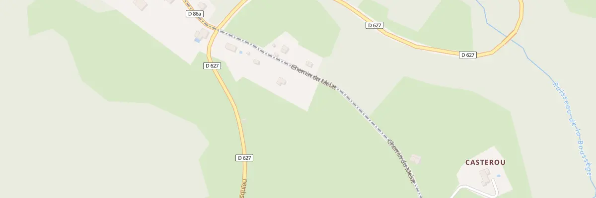 Plan du 5446 La Plane à Sainte-Croix-Volvestre