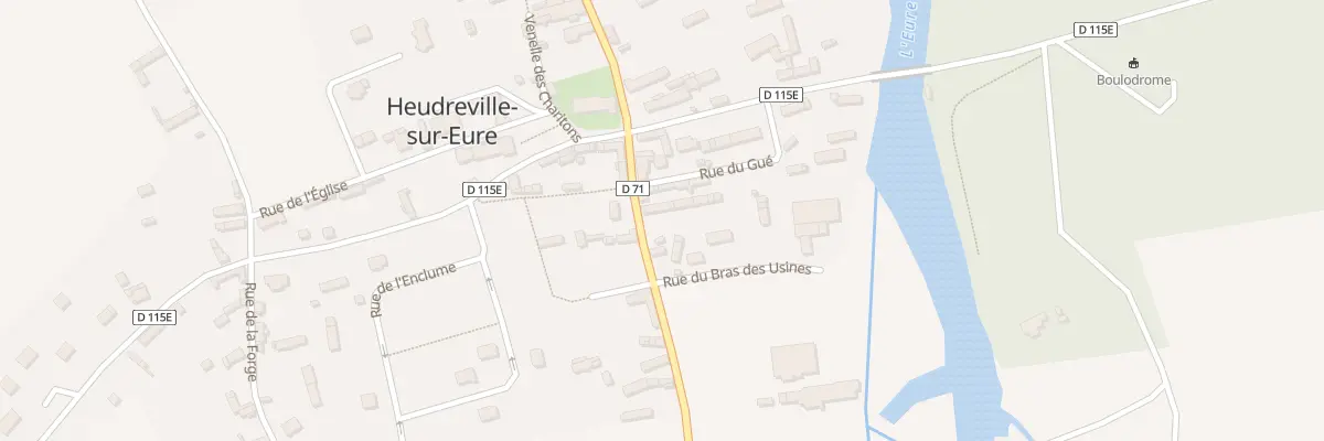 Plan du 7 Rue des Tilleuls à Heudreville-sur-Eure