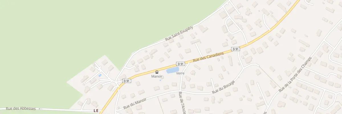 Plan du 950 Rue des Canadiens à Boos