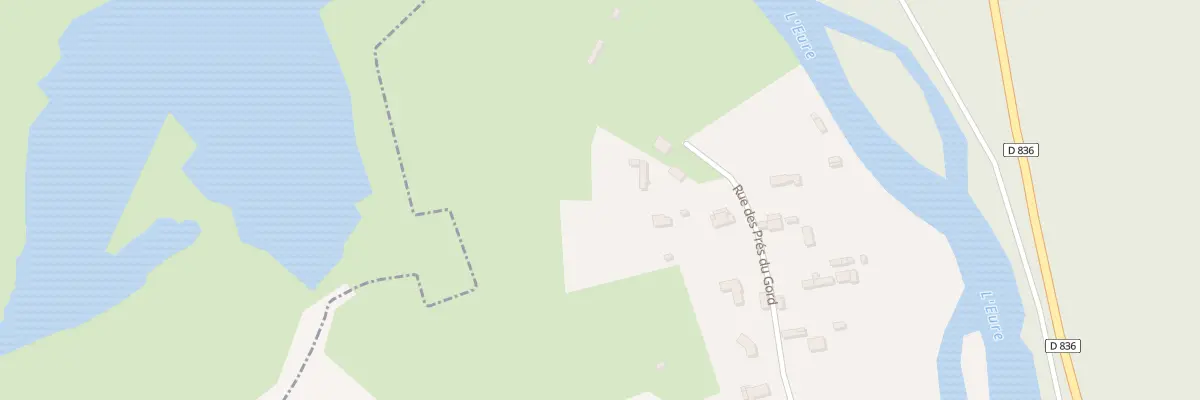 Plan du 25 Rue des Près du Gord à Heudreville-sur-Eure